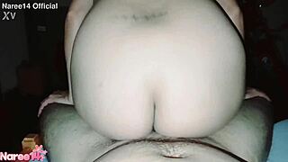 In this homemade scene, she gives good rides and receives creampies inside her.