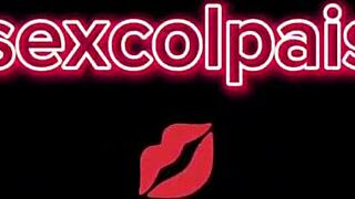 She plays with stepbrother's cock until he cums