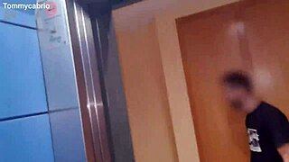 we fucked in a public elevator