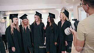 five phd milf pussies dominate one homeschooled dick