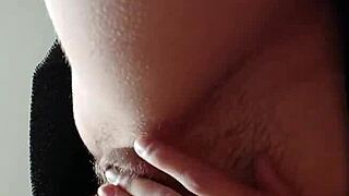 i masturbate my hairy pussy intensely until i cum