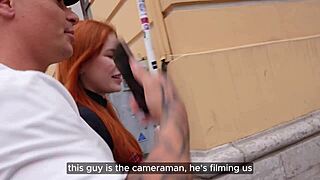 Vlogger, that hot chick with big tits blow you in the hallway before you fuck her at home?