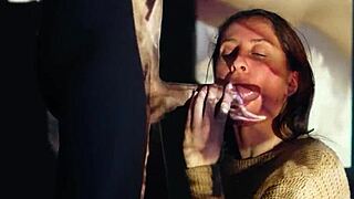 double facial drenches my cute little 18+ stepsis