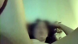 Random video in bed one vertical with hairy pussy and natural tits.
