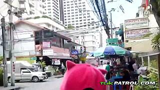 Wow, that Asian goddess in red lingerie!