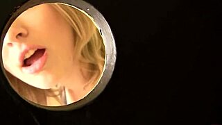 blonde vickey sucks big black cock in toilet!