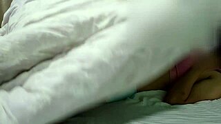 indian teen 18+ gets romantic in hotel room with creamy finish
