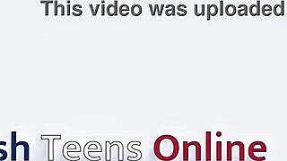 British College Girl Next Door At Milking Table