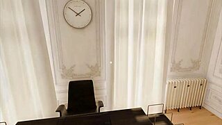 Therapy session turns into a relaxing encounter