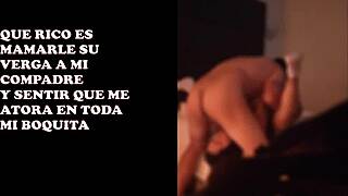 My Wife Fucks My Friend Raw On Our Bed!