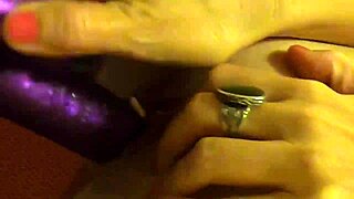 Cougar Sucks Stud's Big Cock In POV Facial With Toys And Vibrators