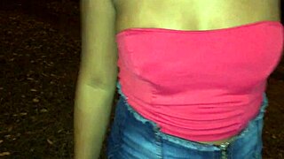 Married Slut In Lingerie Meets Stranger For Wild Public Sex!