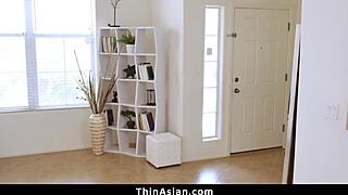 Punishing Hot Asian Teen 18+s with Disciplinary Dick, Her Tight Pussy Takes It All - ThinAsian!