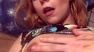 sexy young girl masturbates by teasing her clit solo. 😘