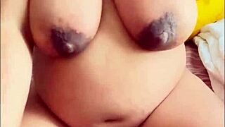 hey, watch this pregnant arab milf touch herself, showing off big boobs and hairy treasure!