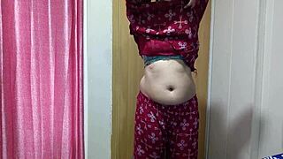 Indian Desi Sali Seduces Jija for Hardcore Sex in Clean Room