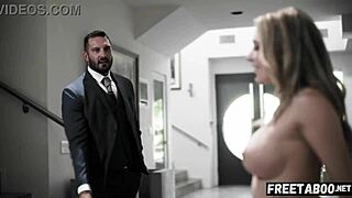 ugh, my wife got spitroasted while free using... crazy scene!