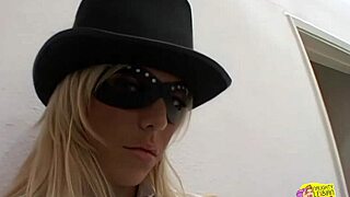 angela stone fucks her big titty brunette friend hard with strapon