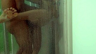 The Latina Wife Feels Guilty Yet Excited Cheating on Her Cuckold Husband with a Black Boy in the Motel Bathroom