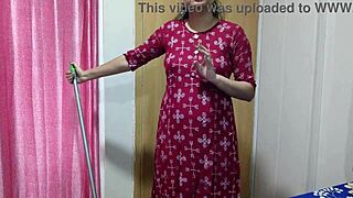 Indian Desi Sali Seduces Jija for Hardcore Sex in Clean Room