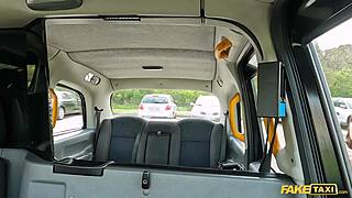 假出租车！意大利美女萨拉·迪亚蒙特被巨大法国鸡巴猛干！