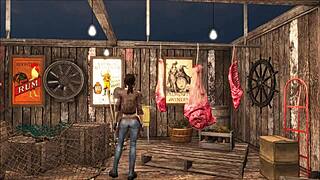 Fallout 4 Slutty Tease Fashion With Brunette Teen