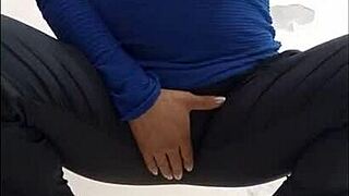 i saw the latina nurce flashing her big ass tits in the offce