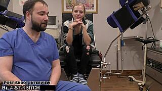 evie christian, stepdaughter suspended from school, gets deepthroat and blowjob in roleplay with danny dirt?