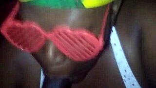 Bbw Performs Sloppy Blowjob Leading To Big Facial