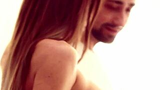 Classy Beauty Buttfucked and Pussy Jizzed in Missionary