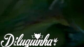 Fucking the young girl after carnival in public bathroom