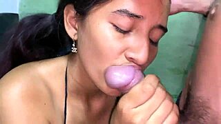 Colombian Teen Stepdaughter Fucked Hard In Missionary When Alone