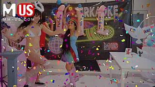 Whitney Wright and Leo Vice fuck wildly in group game