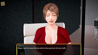 my new family episode with big tits milf brunette in tit play