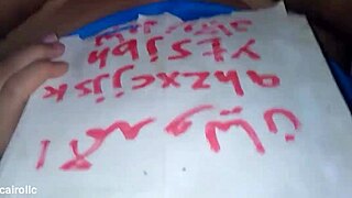 How does this arabic milf fuck her sexy wife?