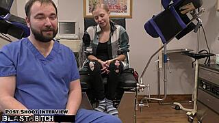 evie christian, stepdaughter suspended from school, gets deepthroat and blowjob in roleplay with danny dirt?