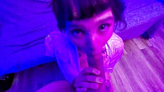 cute alt teen fucks guy and gets facial