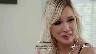 Kenzie Taylor and Will Pounder in rough taboo threesome with anal pounding