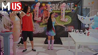 Whitney Wright and Leo Vice fuck wildly in group game