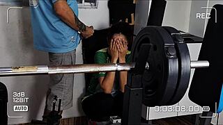 employees sneak crossdressing ass play in the office warehouse