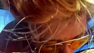 Cheating Blonde Whore Sucks Cock And Takes Facial Out In Public During The Day!