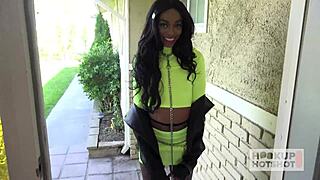 Petite fuck toy Chenal Skye takes Bryan Gozzling’s meat deep in her ass!