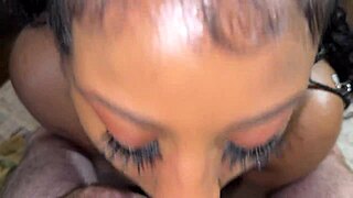 sienna dream's interracial casting session ends with a huge cumshot