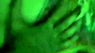 Fucking the young girl after carnival in public bathroom