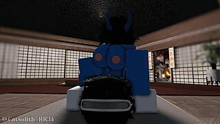 demon girl riding that monster cock again 😈