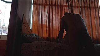 I sleep with my husband's chaste friend, who empties all his milk inside my vagina as a submissive whore.