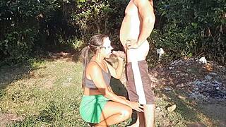 O safado me levou no mato e comeu meu c�