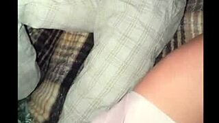 stepmother fucks student stepson in room