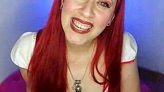 A short guy asks naughty nurse for pro opinion on his size. She teases him hard!