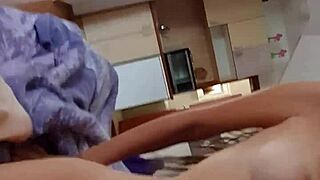 shy 18yo roommate rides me hard for cum!